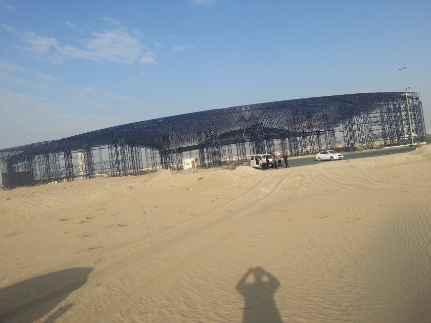 庆阳大型场馆网架工程